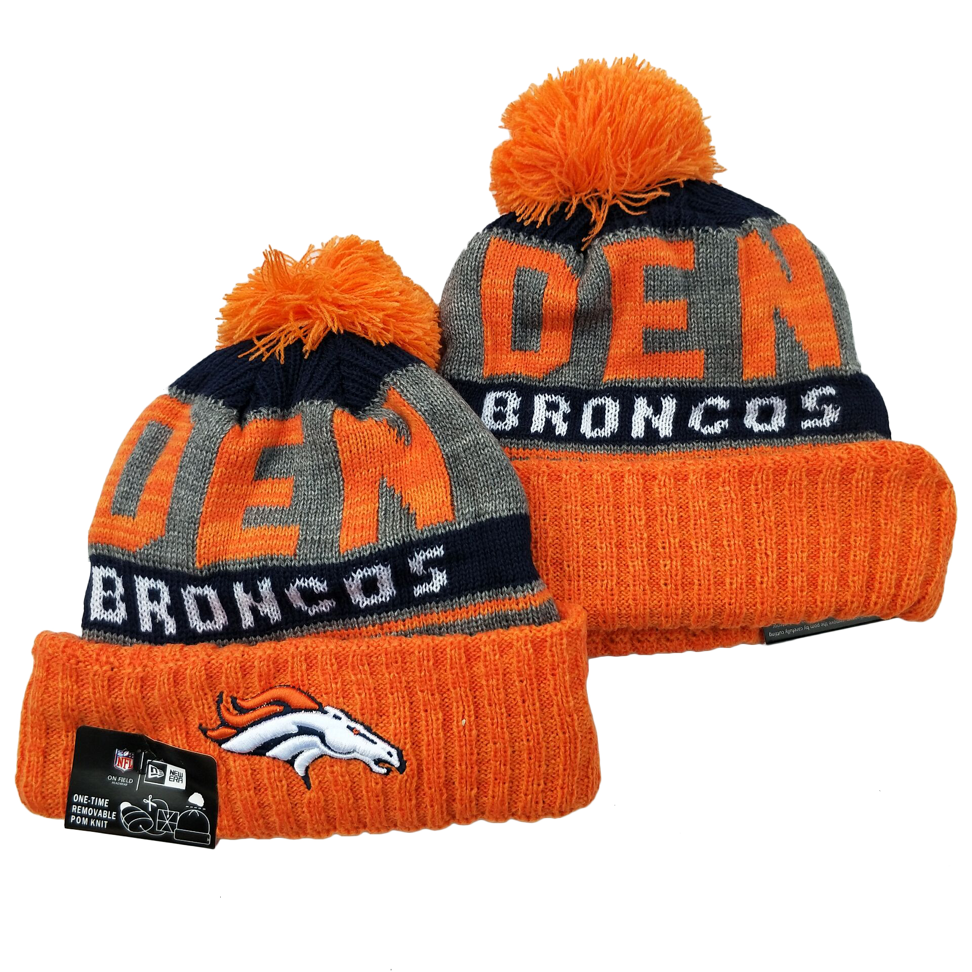 Denver Broncos Knit Hats 066